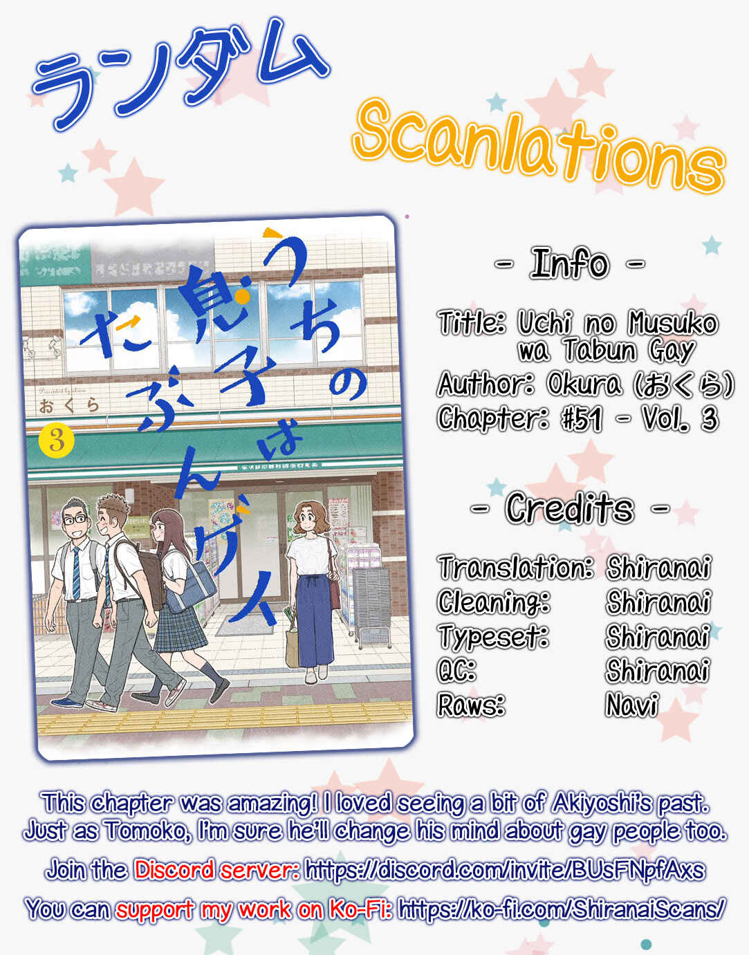 Page 6 Chapter 51 Uchi no Musuko wa Tabun Gay