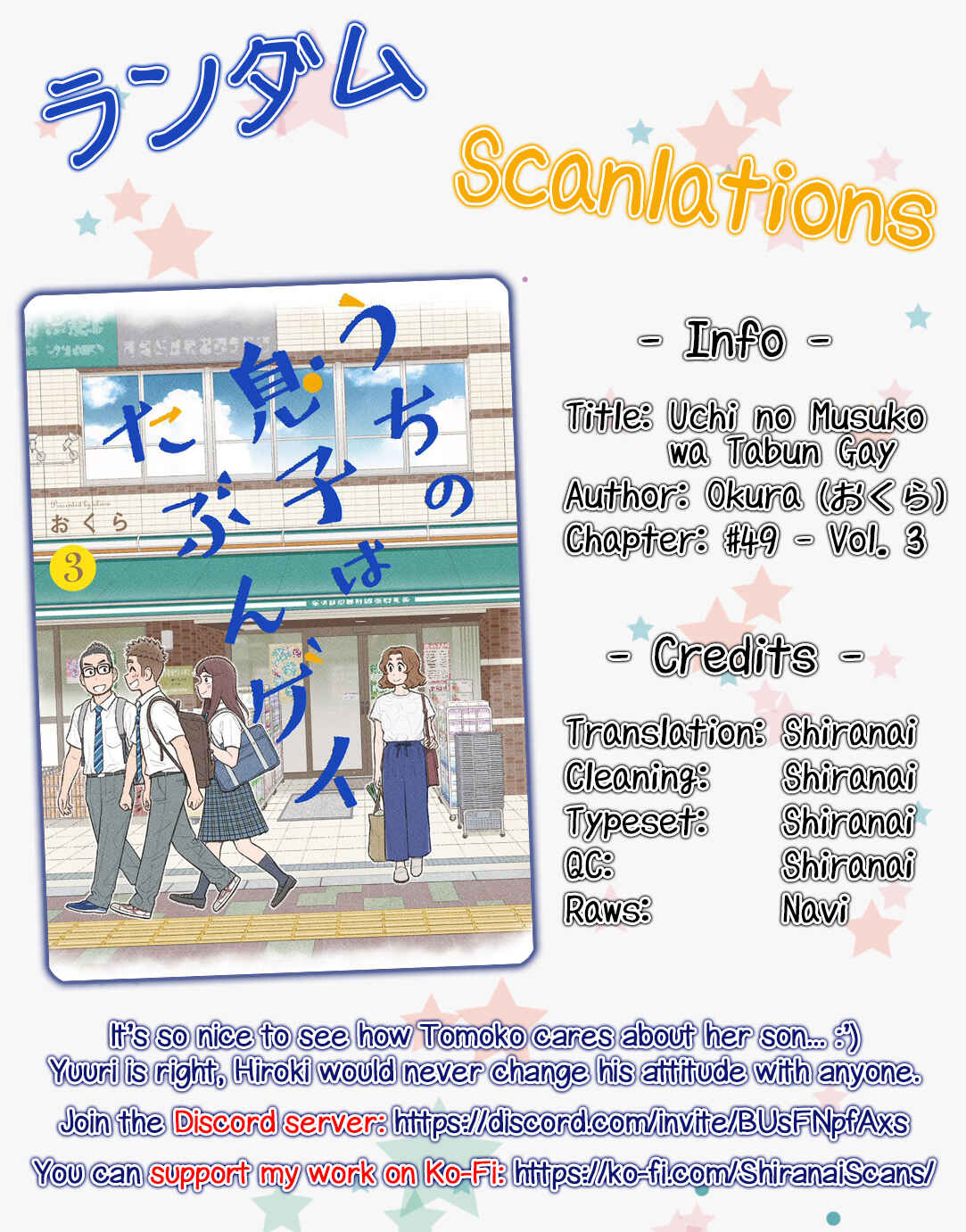 Page 6 Chapter 49 Uchi no Musuko wa Tabun Gay