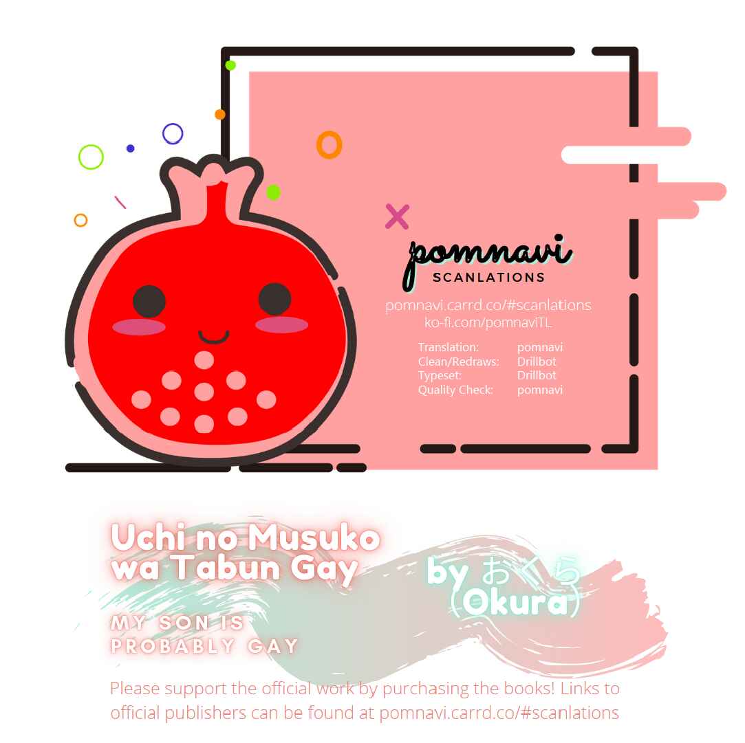 Page 6 Chapter 46 Uchi no Musuko wa Tabun Gay