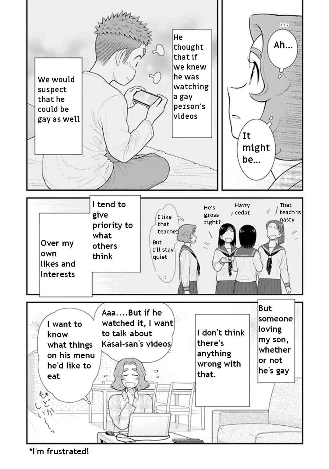 Page 4 Chapter 85 Uchi no Musuko wa Tabun Gay
