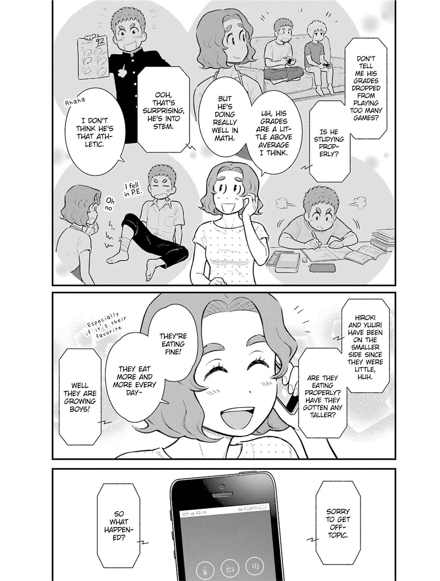 Page 6 Chapter 21 Uchi no Musuko wa Tabun Gay