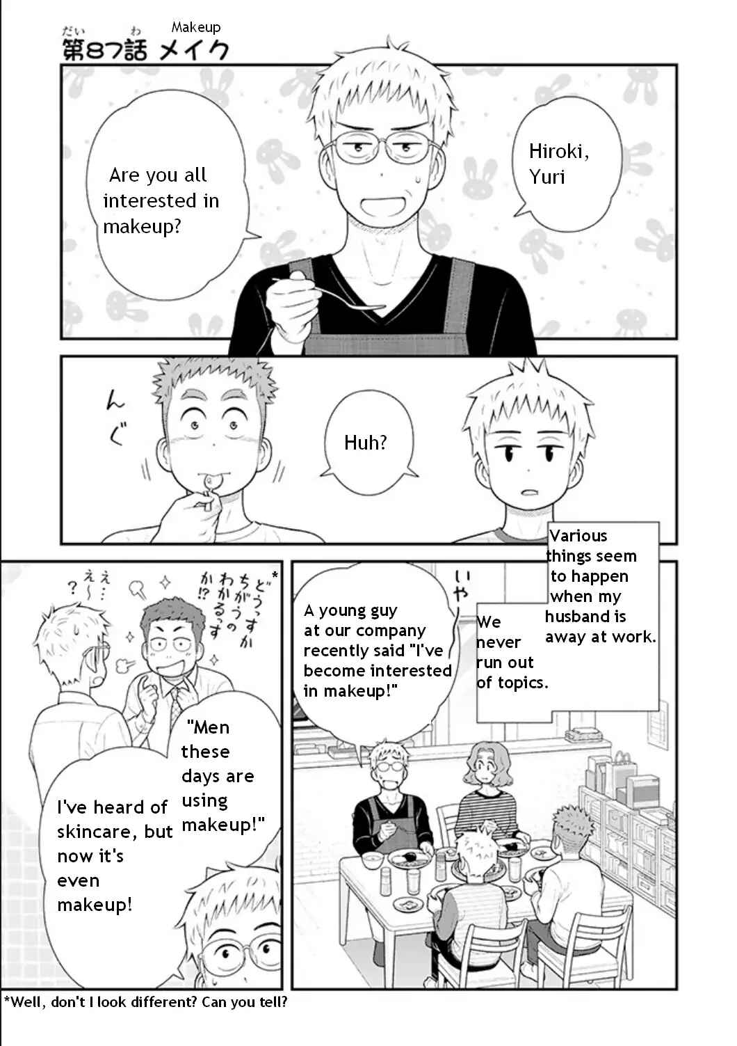 Page 1 Chapter 87 Uchi no Musuko wa Tabun Gay