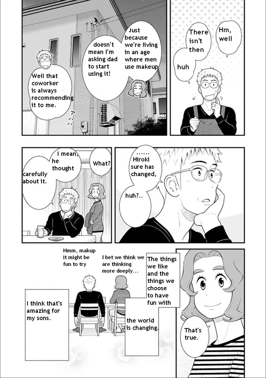 Page 4 Chapter 87 Uchi no Musuko wa Tabun Gay