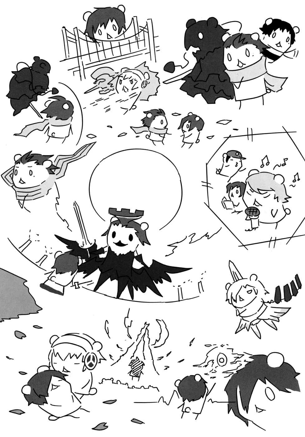 Page 13 Chapter Unknown_68e9 Persona 3 - Strawberry-chan Say Good Bye (Doujinshi)