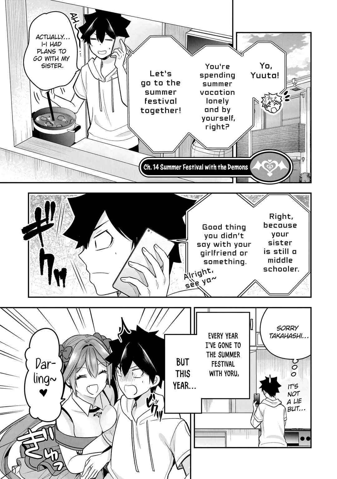 Page 2 Chapter 14 Kanojo Shoukan Shimashita!?