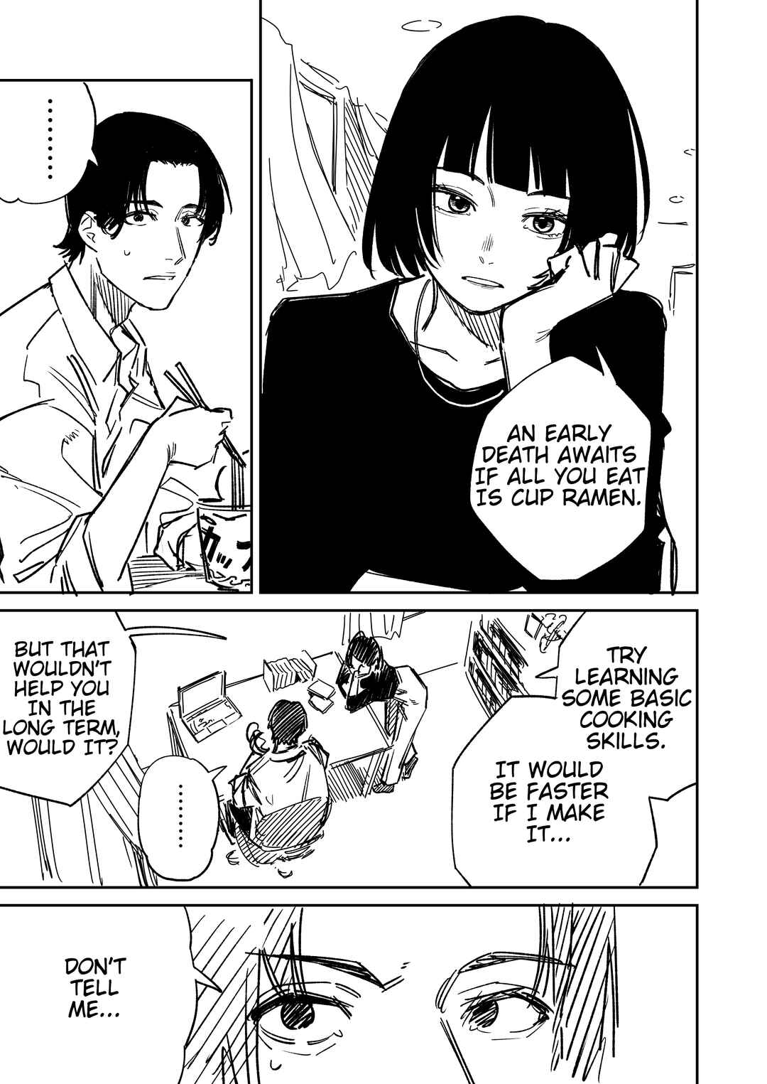 Page 1 Chapter Unknown_48e1 A Story About a Girlfriend Who Wants to Cook