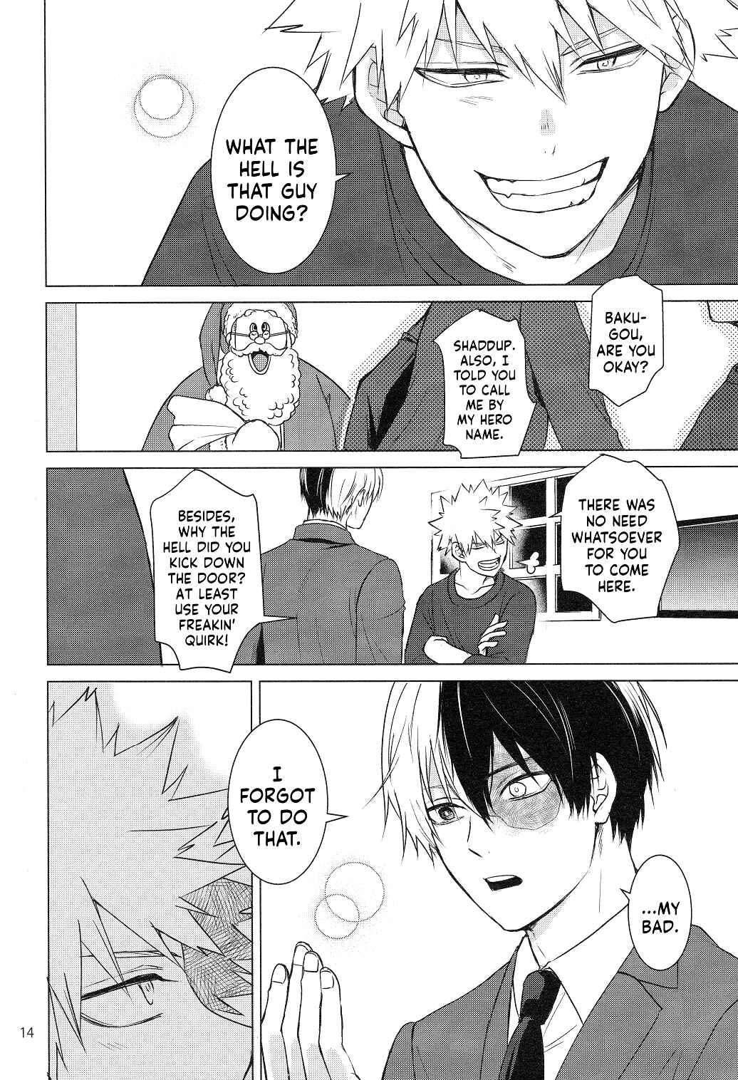 Page 14 Chapter Unknown_afde My Hero Academia - 2 TOP Keiji (Doujinshi)