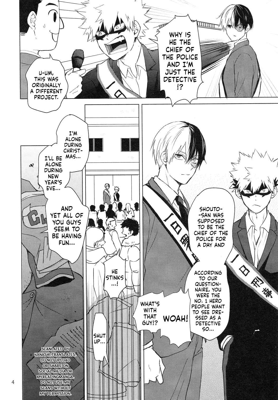 Page 4 Chapter Unknown_afde My Hero Academia - 2 TOP Keiji (Doujinshi)
