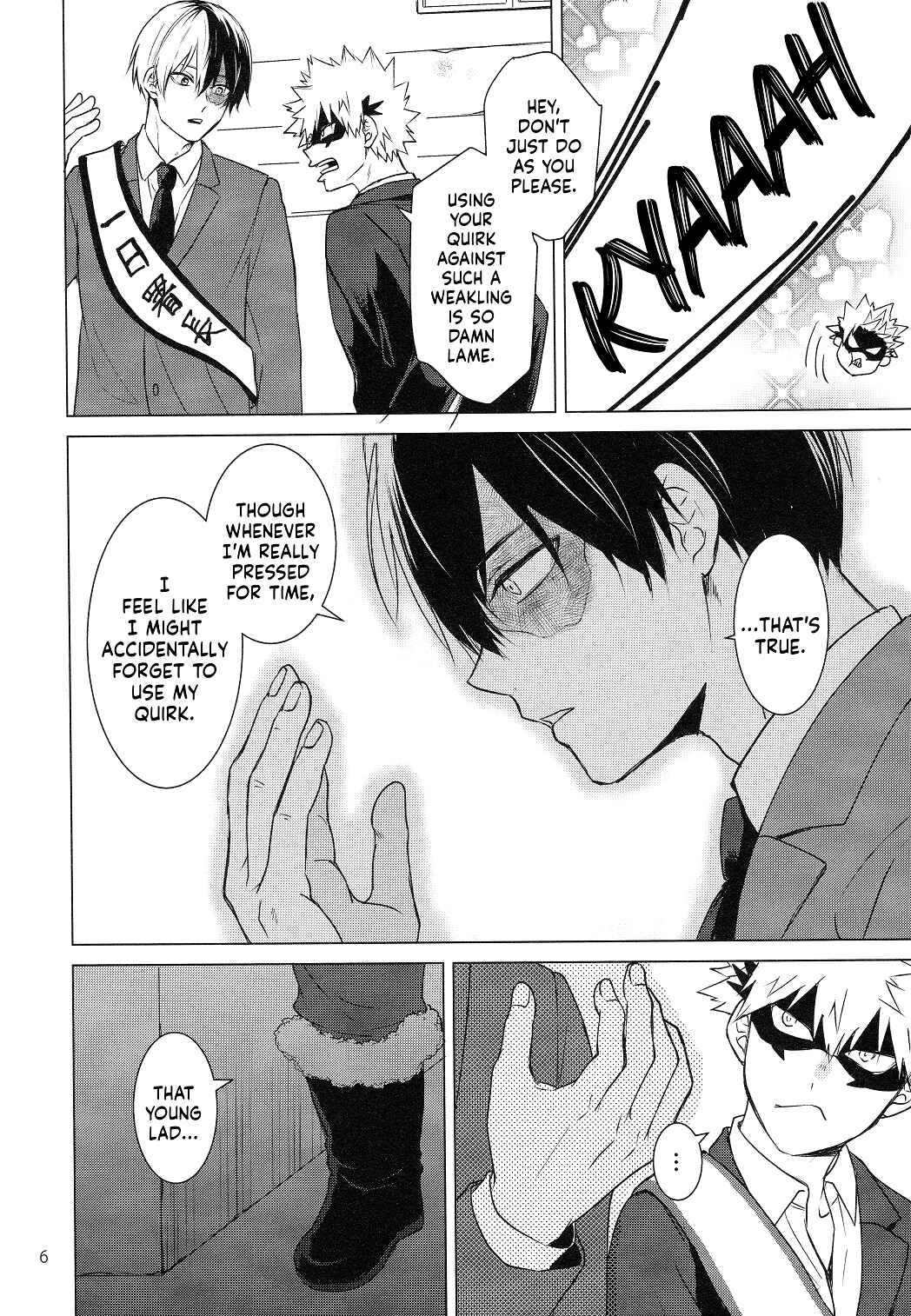 Page 6 Chapter Unknown_afde My Hero Academia - 2 TOP Keiji (Doujinshi)