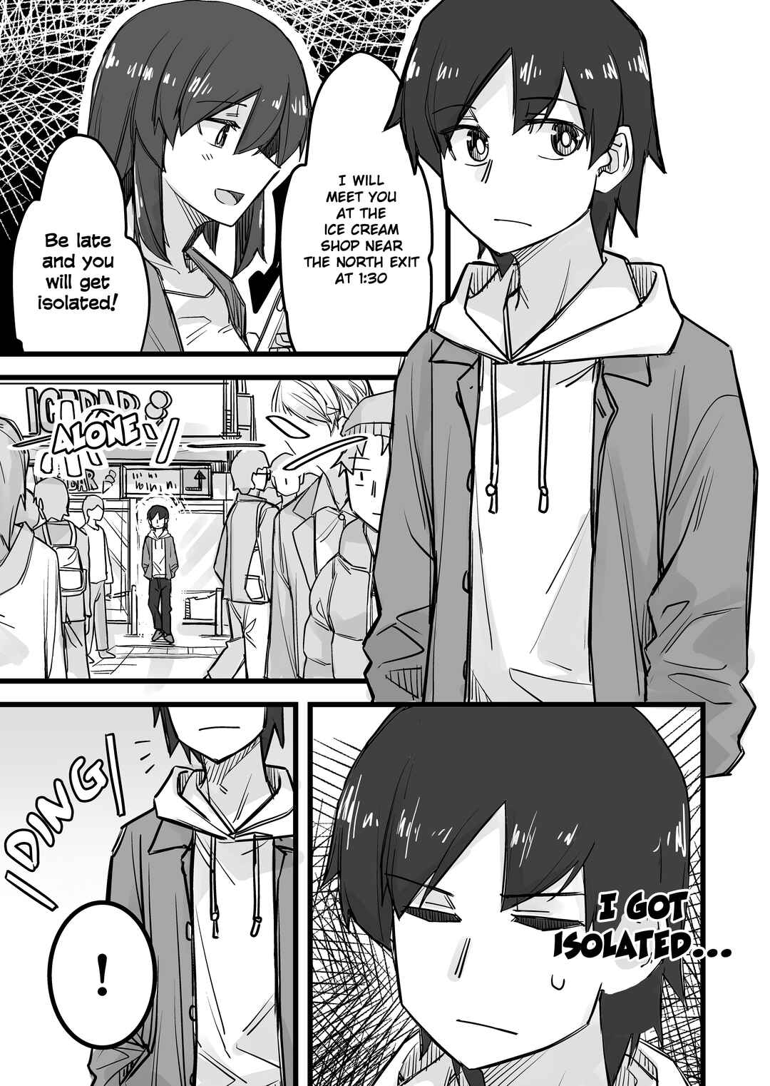 Page 1 Chapter 22 Ikemen Joshi to Josou Danshi