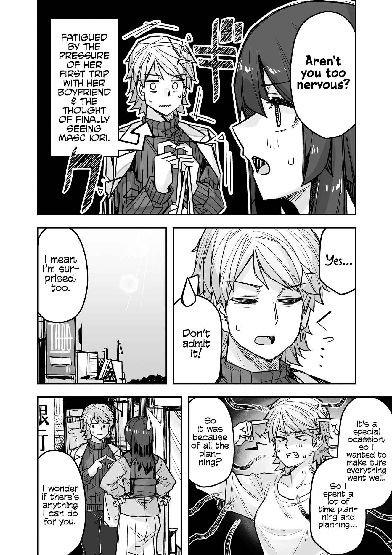 Page 2 Chapter 80 Ikemen Joshi to Josou Danshi