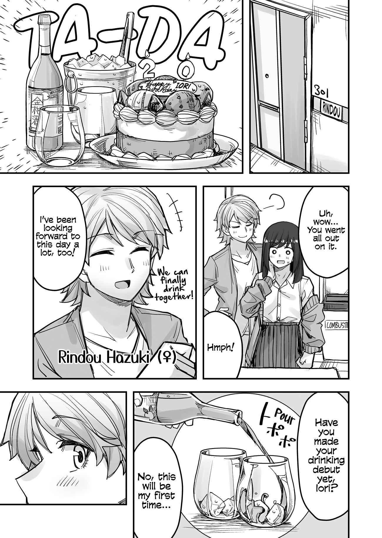 Page 3 Chapter 71 Ikemen Joshi to Josou Danshi