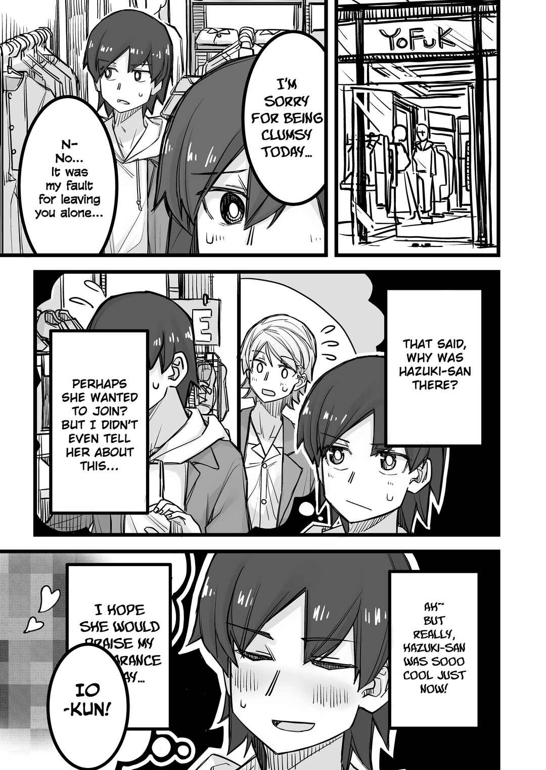 Page 1 Chapter 24 Ikemen Joshi to Josou Danshi