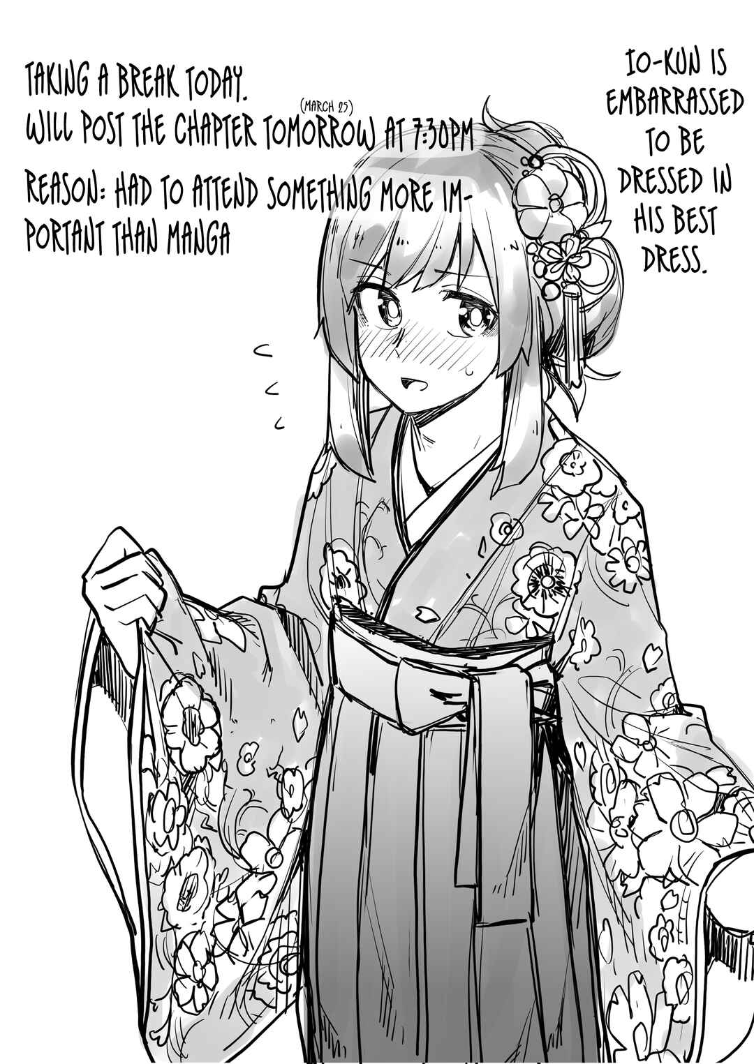 Page 1 Chapter 83.5 Ikemen Joshi to Josou Danshi