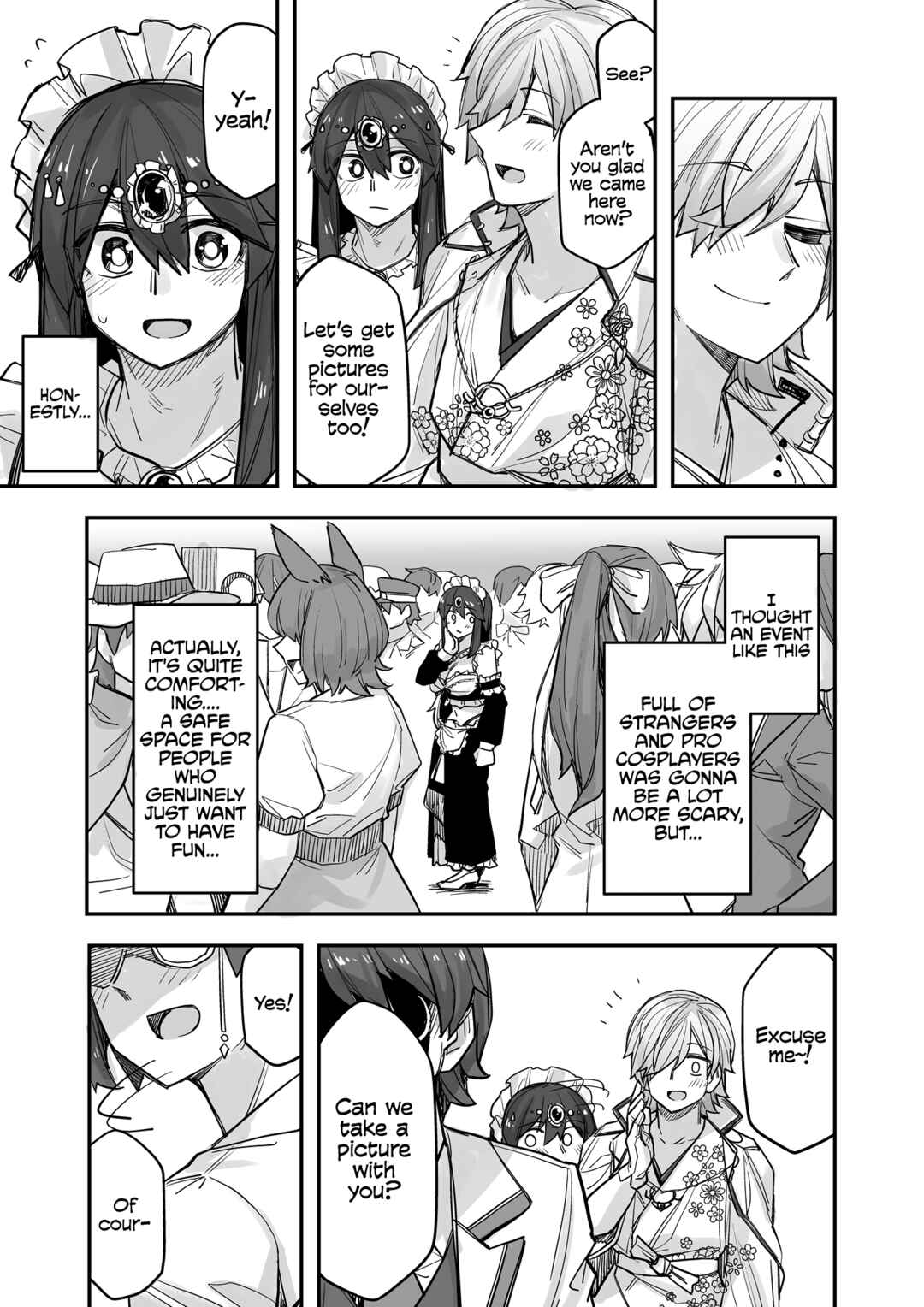 Page 3 Chapter 91 Ikemen Joshi to Josou Danshi