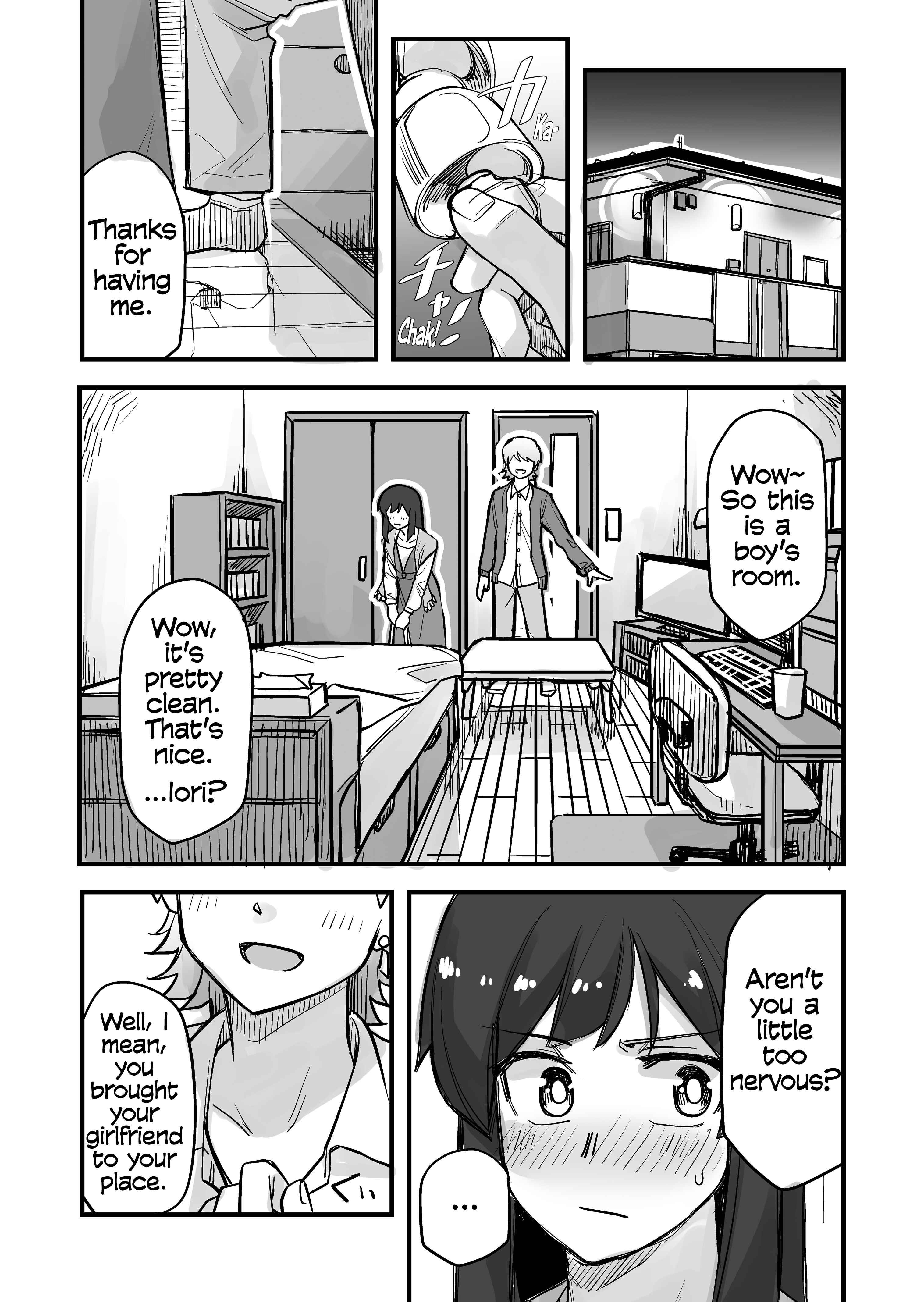 Page 1 Chapter 48 Ikemen Joshi to Josou Danshi