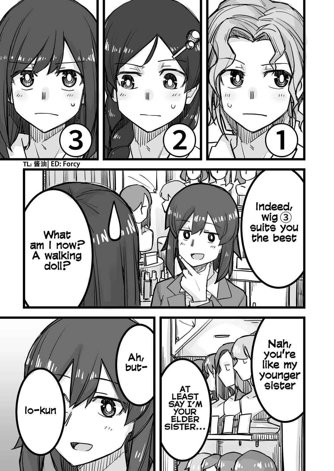Page 1 Chapter 26 Ikemen Joshi to Josou Danshi
