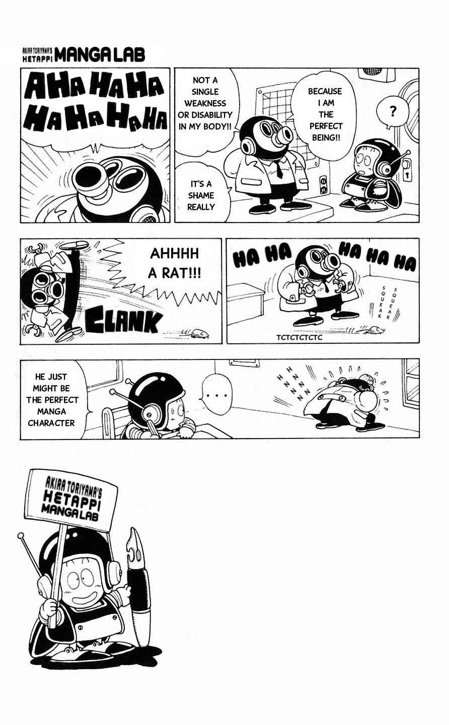 Page 4 Chapter 1.3 Akira Toriyamas Lazy Manga Lab
