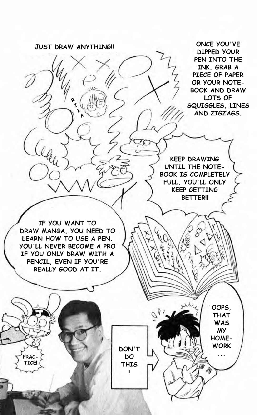 Page 5 Chapter 2.1 Akira Toriyamas Lazy Manga Lab