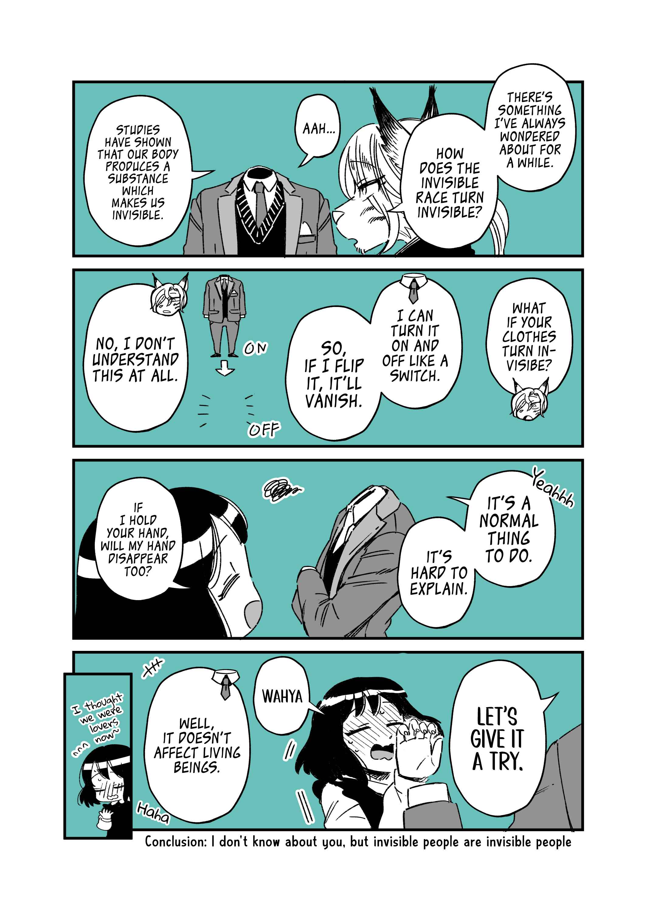 Page 6 Chapter 9 The Invisible Man and His Soon-to-Be Wife