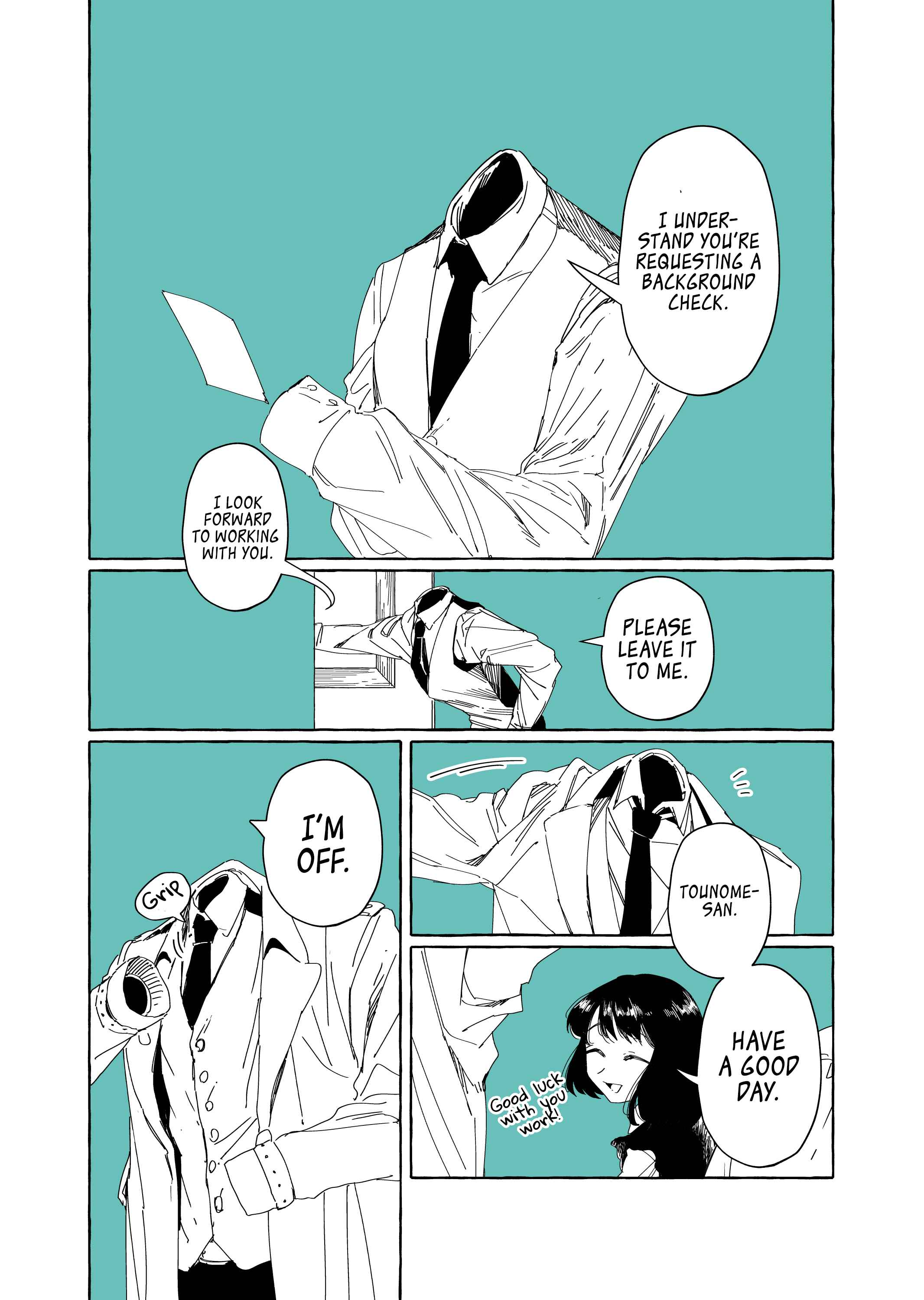 Page 9 Chapter 5 The Invisible Man and His Soon-to-Be Wife