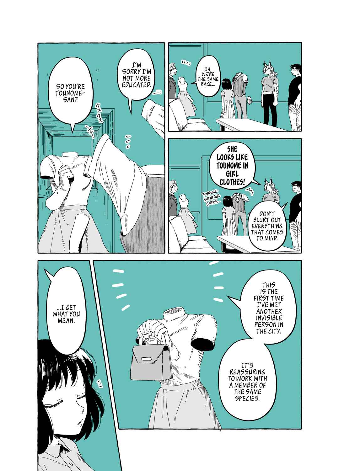 Page 5 Chapter 13 The Invisible Man and His Soon-to-Be Wife