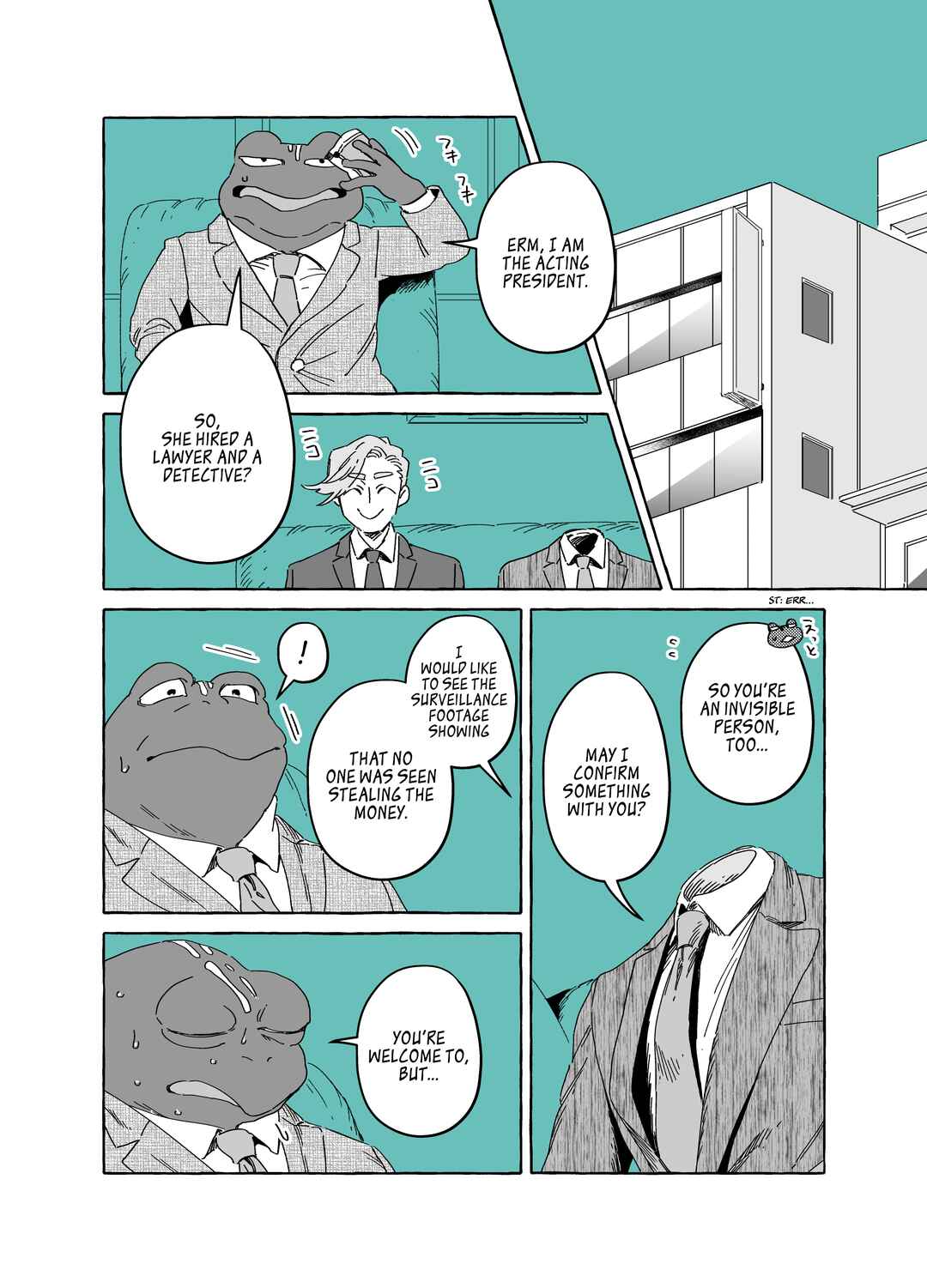 Page 9 Chapter 13 The Invisible Man and His Soon-to-Be Wife