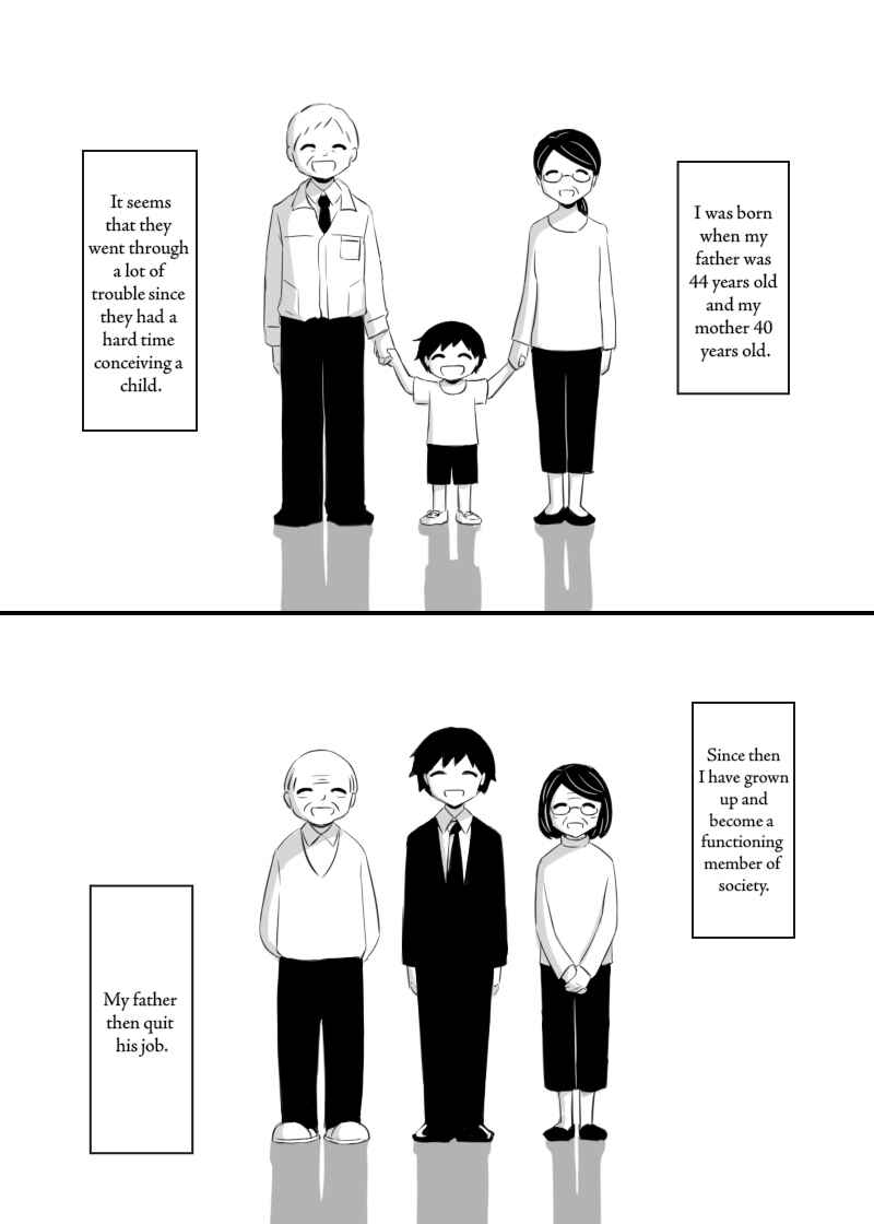 Page 1 Chapter Unknown_9887 My Father 68y/o, My Mother 64y/o, Me 24y/o
