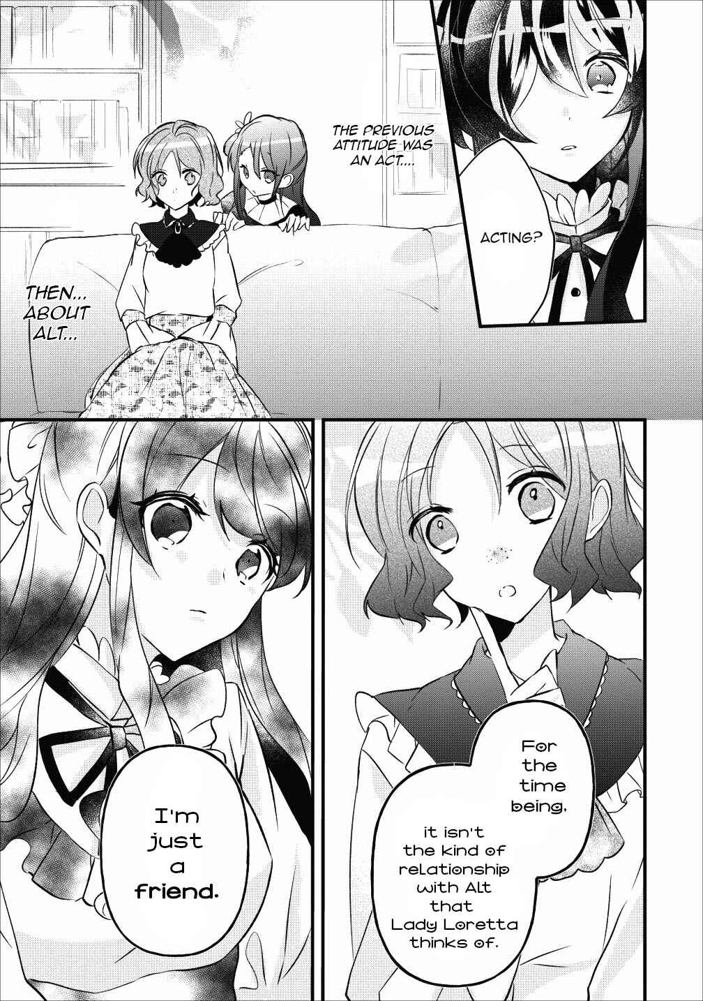 Page 4 Chapter 6 Aneue. Skirt wo Makutte Mata wo Aite Misete kuremasen ka?