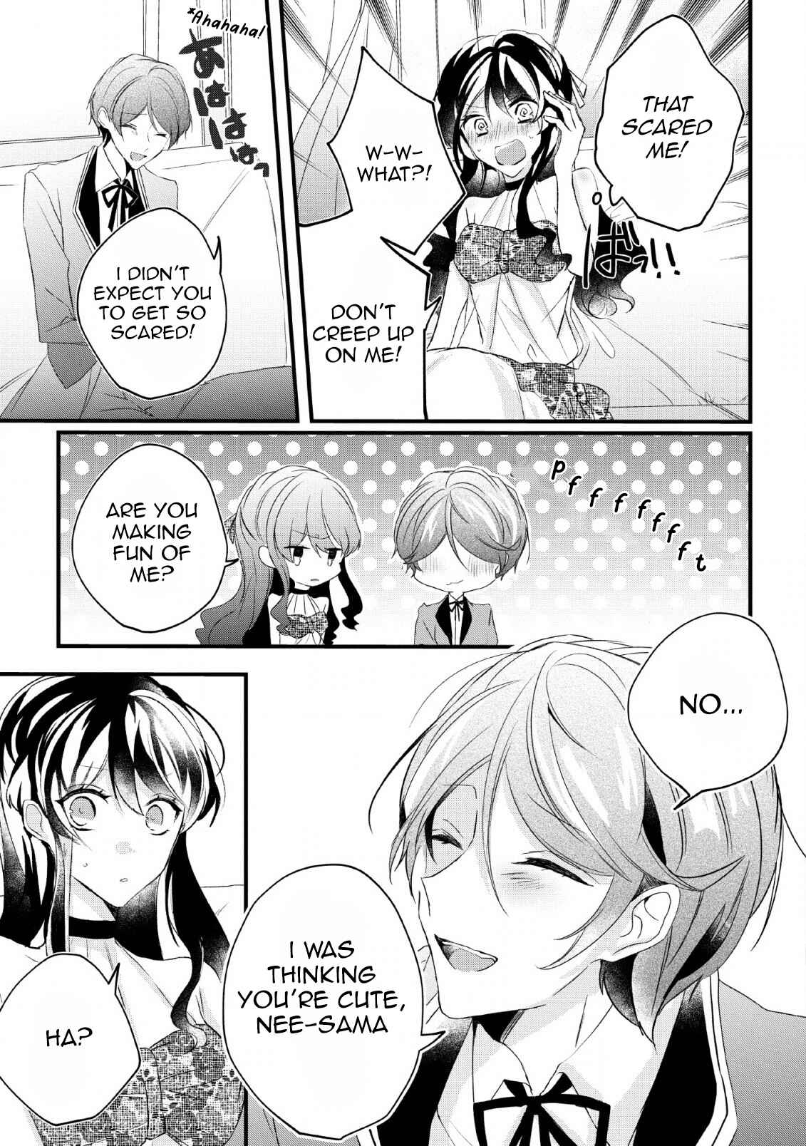 Page 9 Chapter 9 Aneue. Skirt wo Makutte Mata wo Aite Misete kuremasen ka?