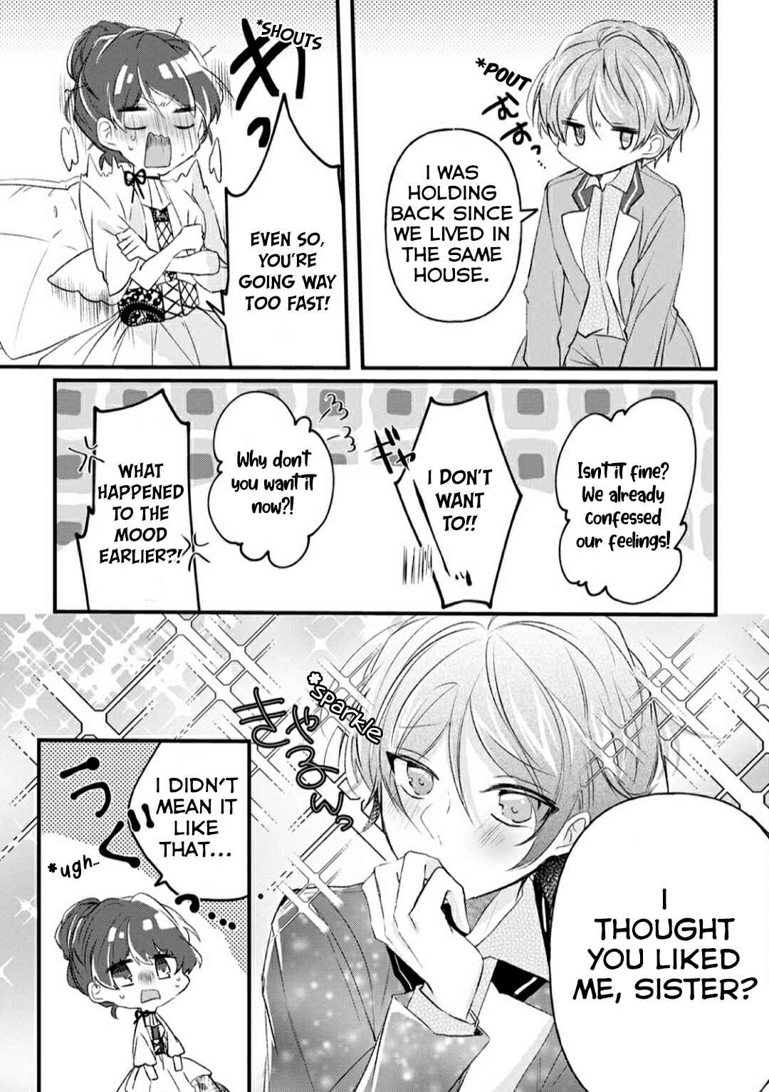 Page 30 Chapter 11 Aneue. Skirt wo Makutte Mata wo Aite Misete kuremasen ka?