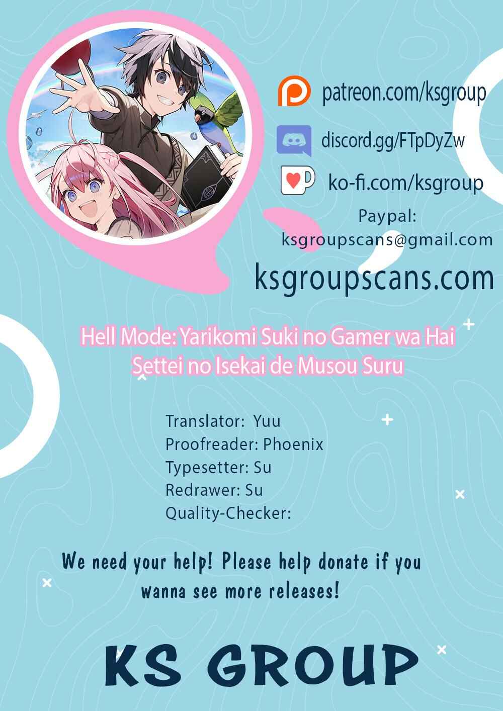 Page 1 Chapter 7 Hell Mode ~Yarikomi Suki no Gamer wa Haisettei no Isekai de Musou Suru~ Hajimari no Shoukanshi