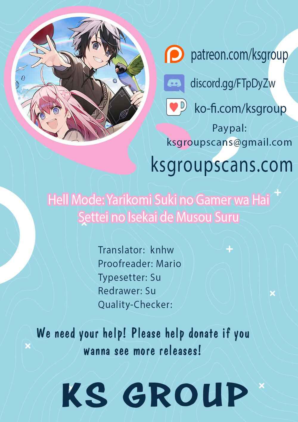 Page 1 Chapter 10 Hell Mode ~Yarikomi Suki no Gamer wa Haisettei no Isekai de Musou Suru~ Hajimari no Shoukanshi