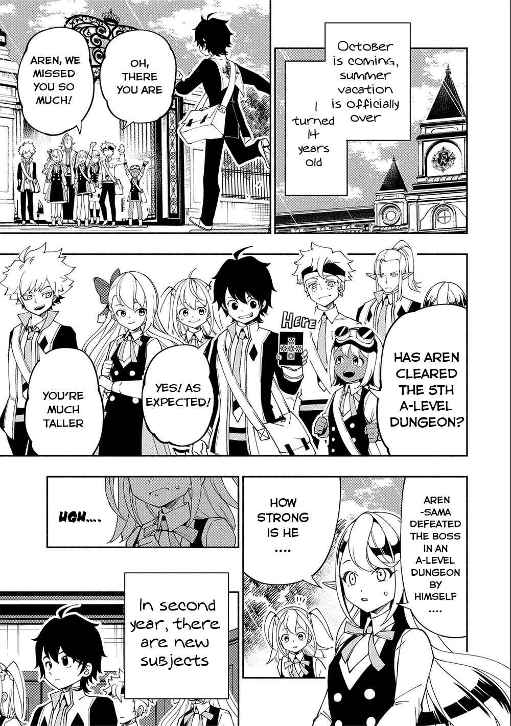 Page 8 Chapter 36 Hell Mode ~Yarikomi Suki no Gamer wa Haisettei no Isekai de Musou Suru~ Hajimari no Shoukanshi