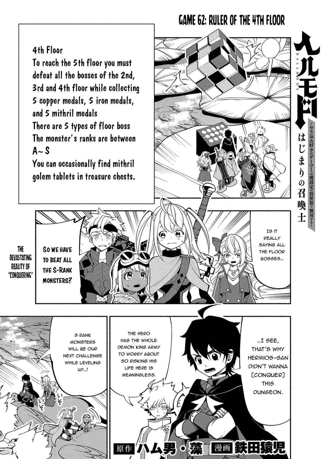Page 2 Chapter 62 Hell Mode ~Yarikomi Suki no Gamer wa Haisettei no Isekai de Musou Suru~ Hajimari no Shoukanshi