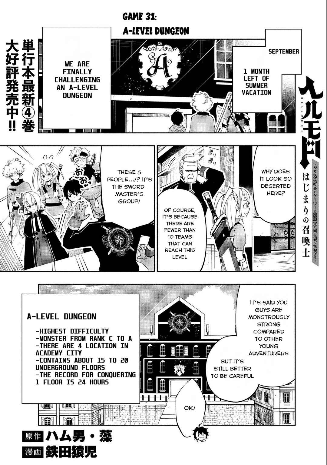 Page 2 Chapter 31 Hell Mode ~Yarikomi Suki no Gamer wa Haisettei no Isekai de Musou Suru~ Hajimari no Shoukanshi