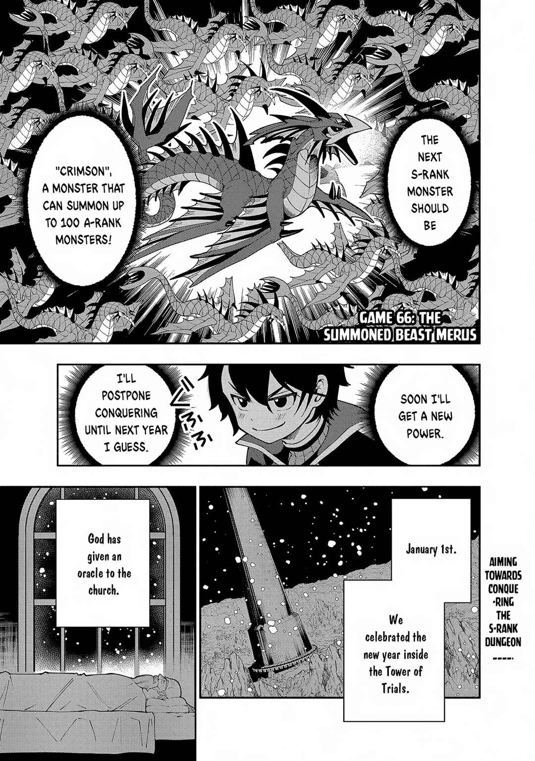 Page 2 Chapter 66 Hell Mode ~Yarikomi Suki no Gamer wa Haisettei no Isekai de Musou Suru~ Hajimari no Shoukanshi