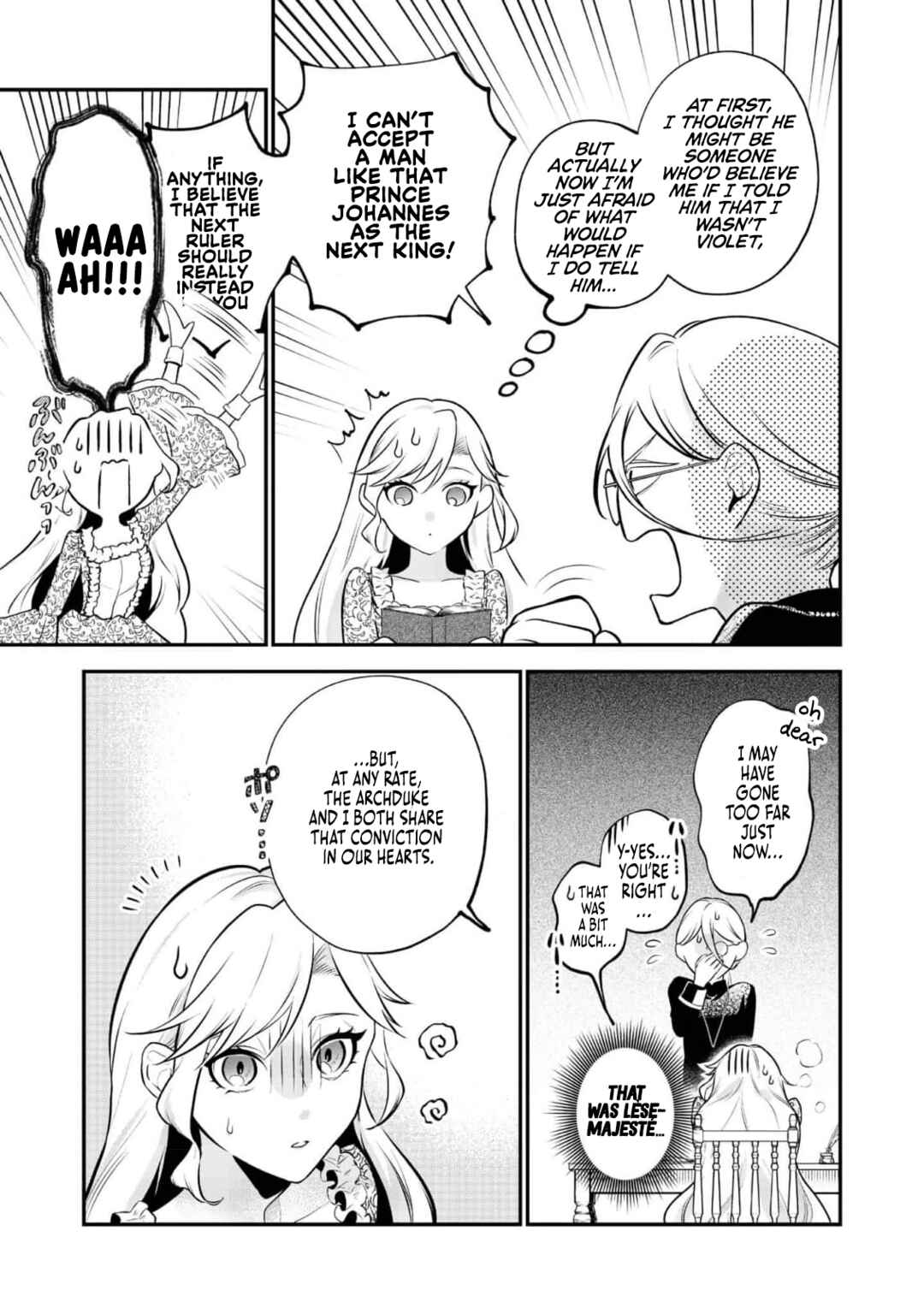 Page 15 Chapter 4 I Woke Up as an Imprisoned Villainess