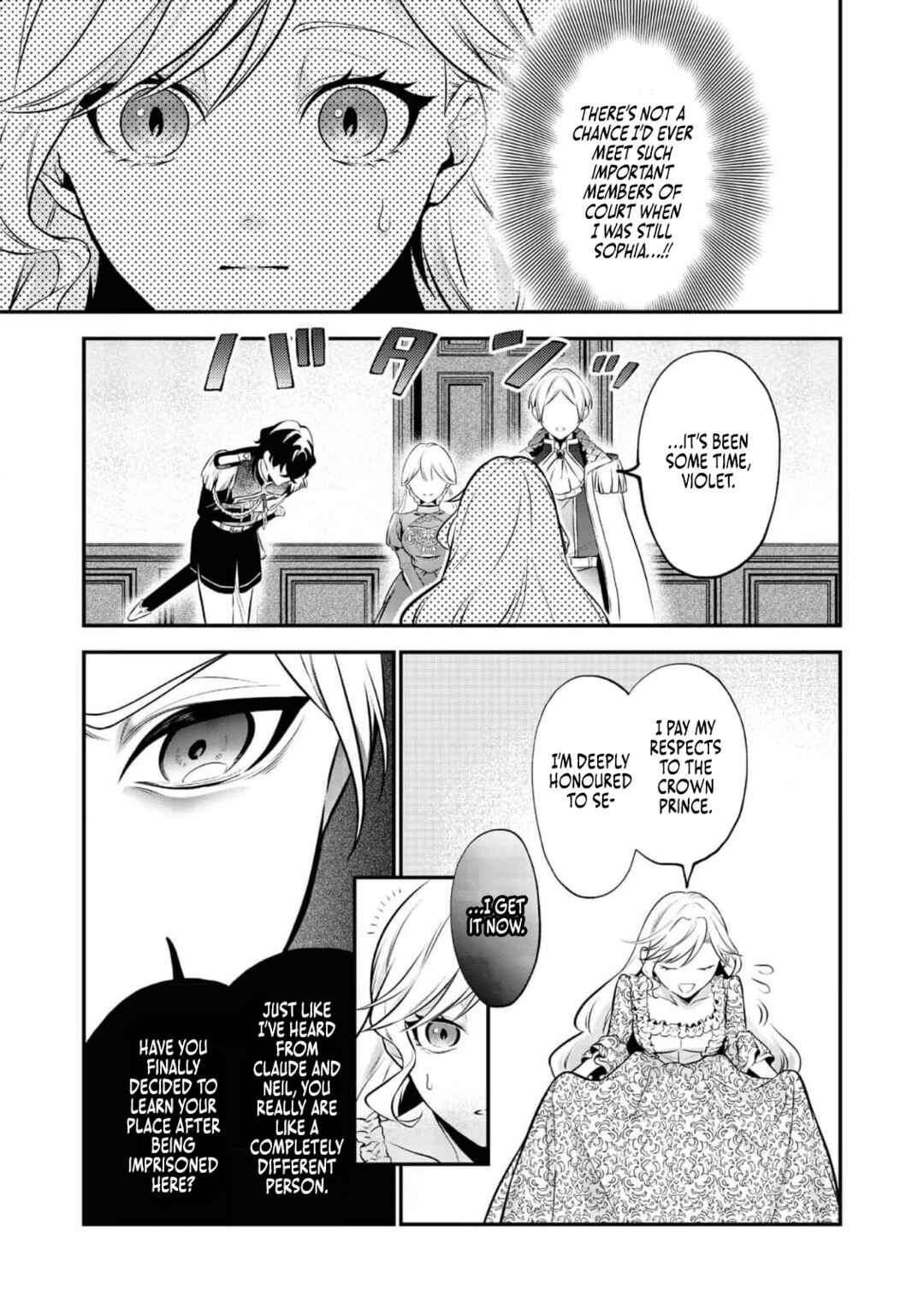 Page 3 Chapter 4 I Woke Up as an Imprisoned Villainess