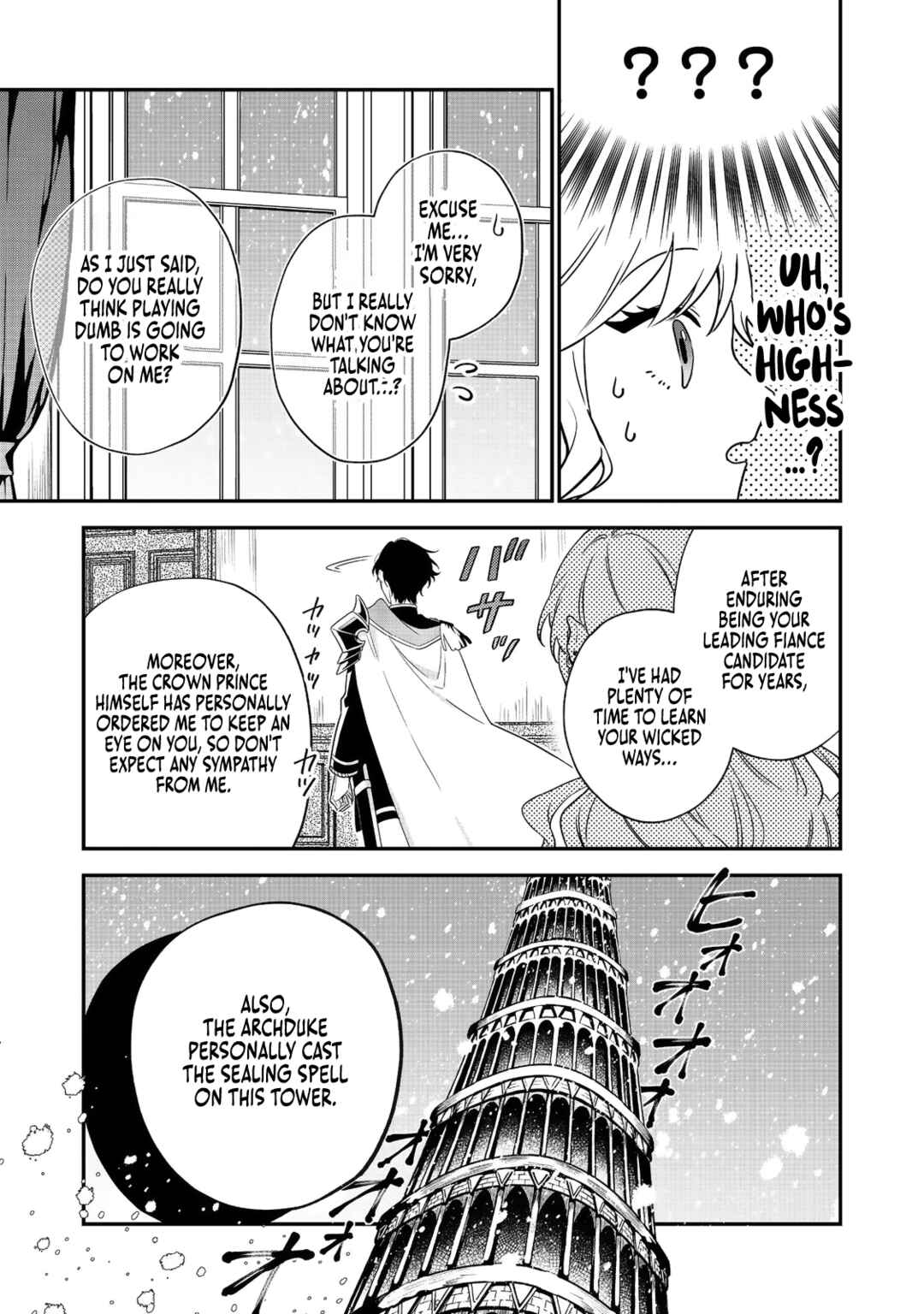 Page 7 Chapter 1 I Woke Up as an Imprisoned Villainess