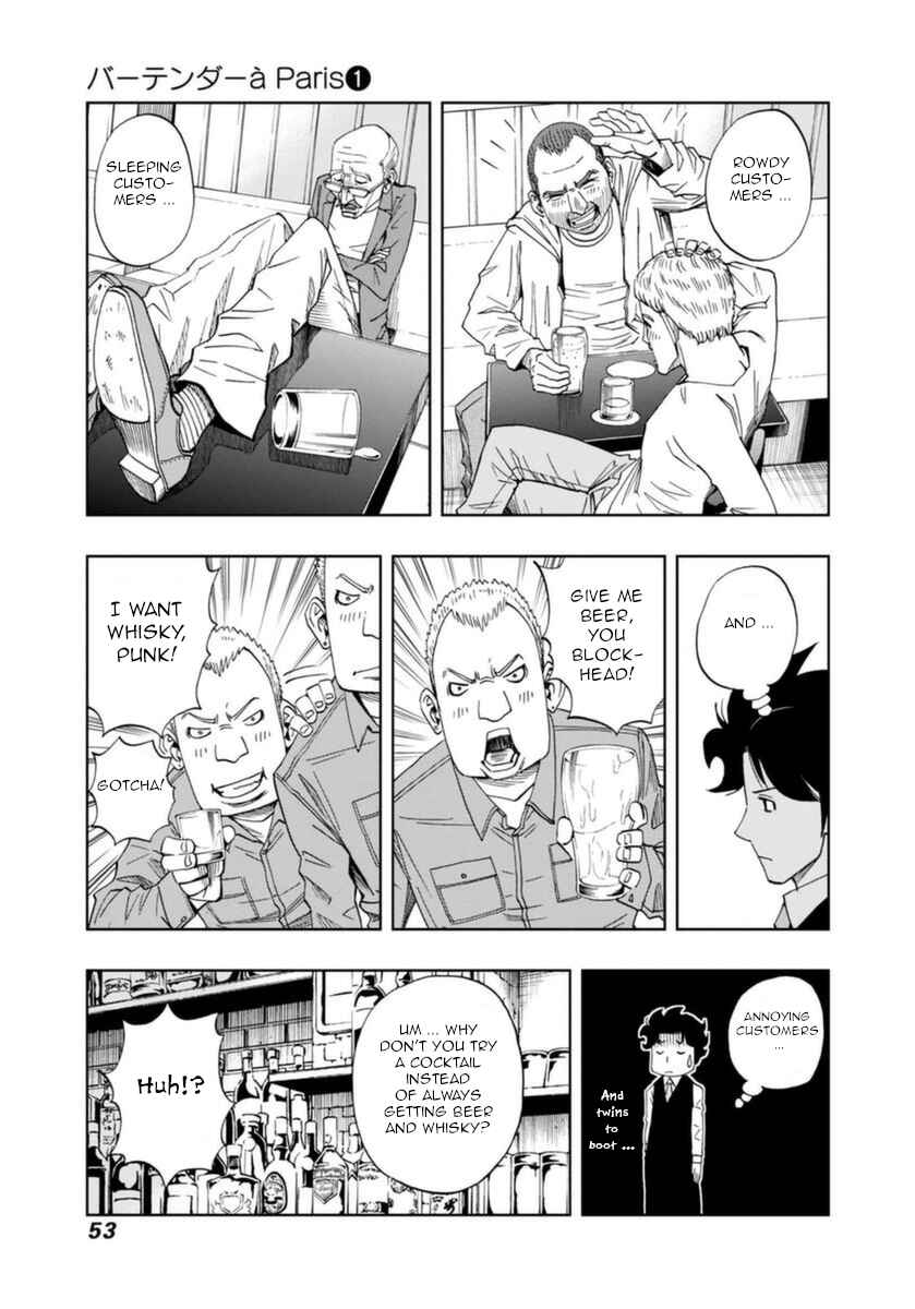 Page 9 Chapter 2 Bartender à Paris