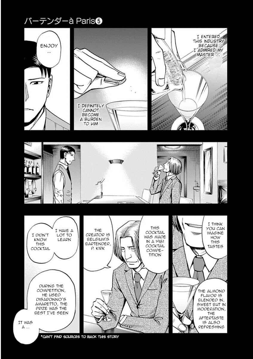 Page 15 Chapter 31 Bartender à Paris