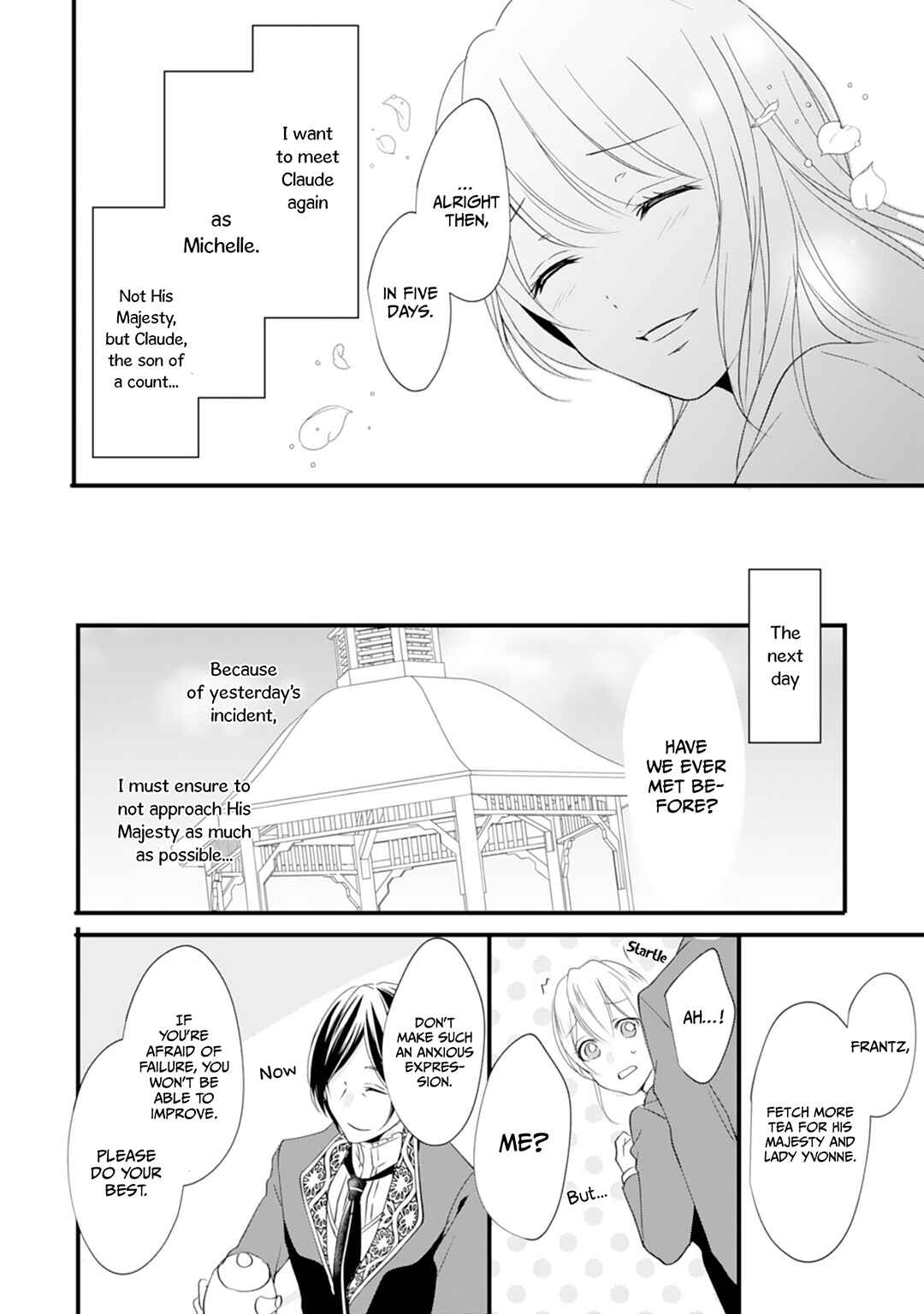 Page 12 Chapter 4 His Majesty Discovered Im a Woman!