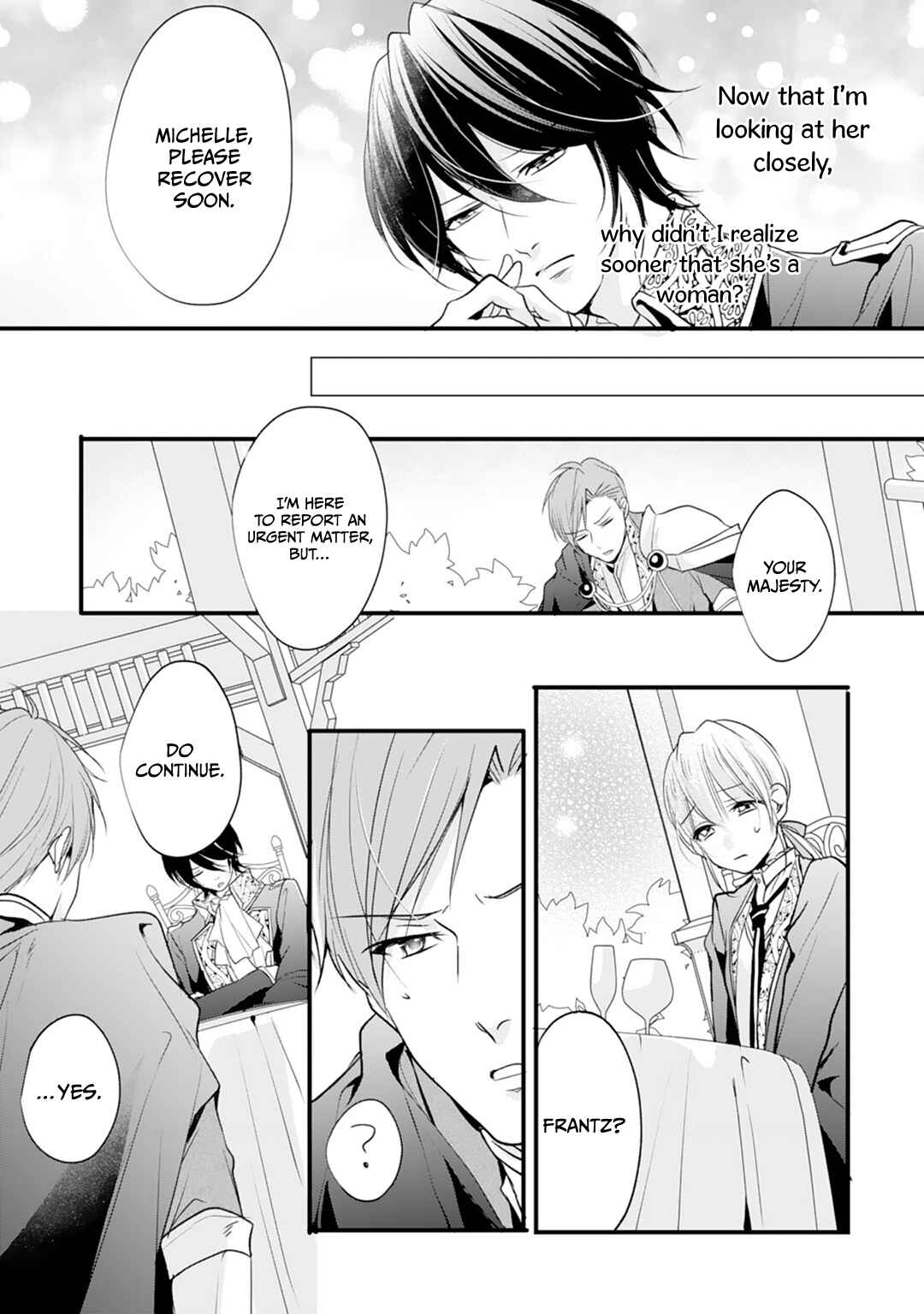 Page 14 Chapter 7 His Majesty Discovered Im a Woman!