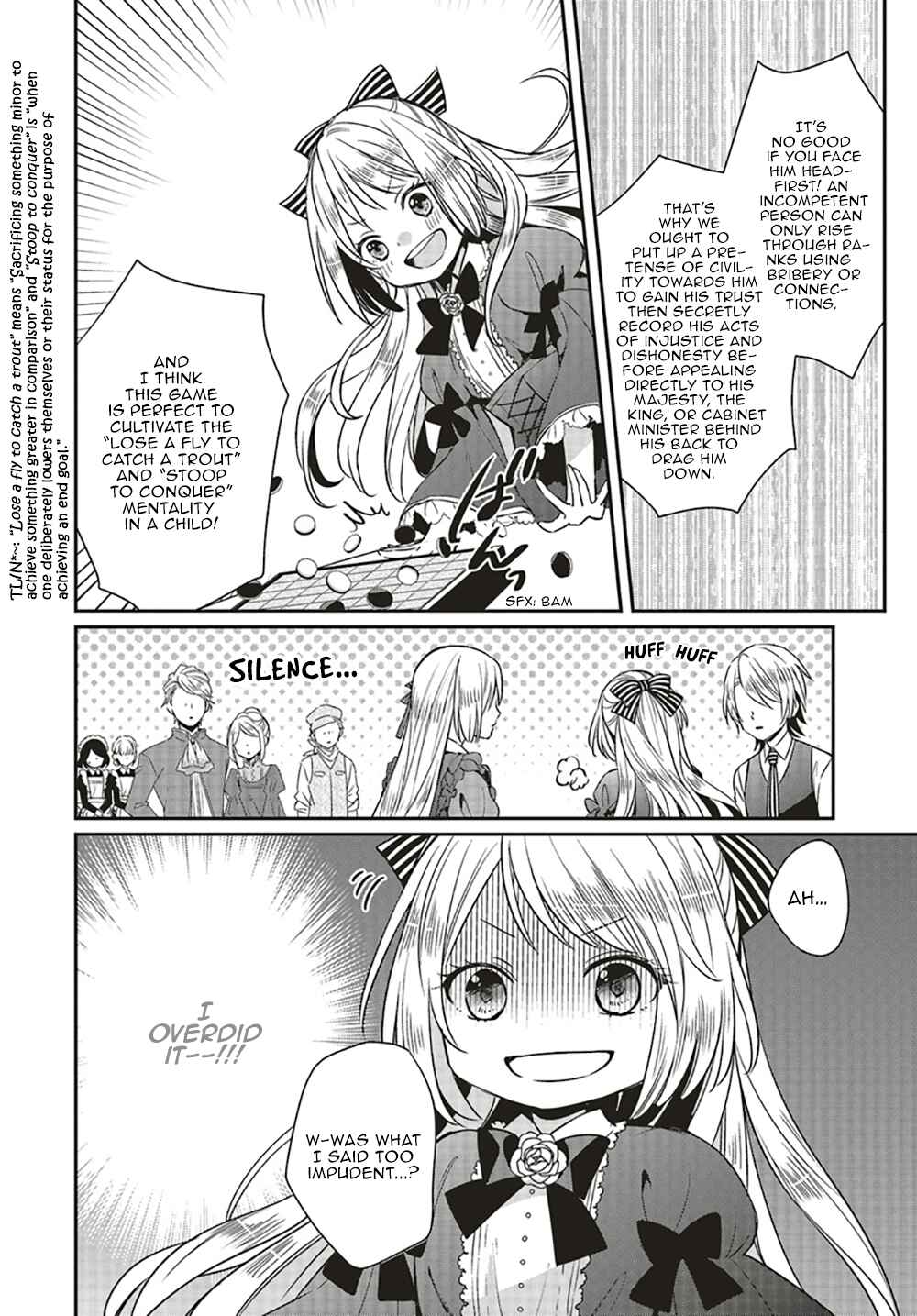 Page 9 Chapter 1.2 Akuyaku Reijou no Taida na Tameiki