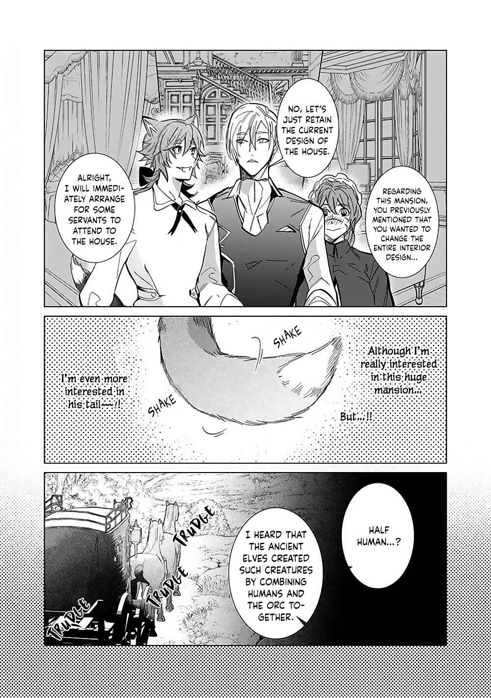 Page 8 Chapter 4 Hazure Shuzoku Orc ni Tensei shitara Saikyou Kishi-sama ni Torawaremashite