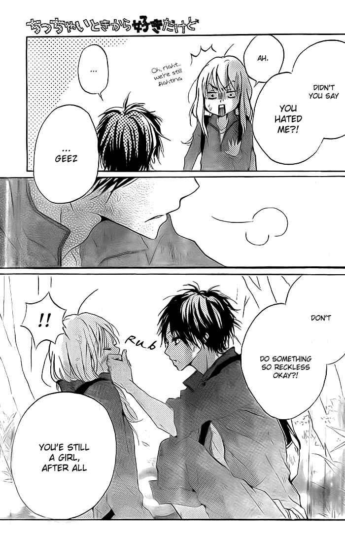 Page 36 Chapter 4 Chicchai Toki Kara Suki Dakedo