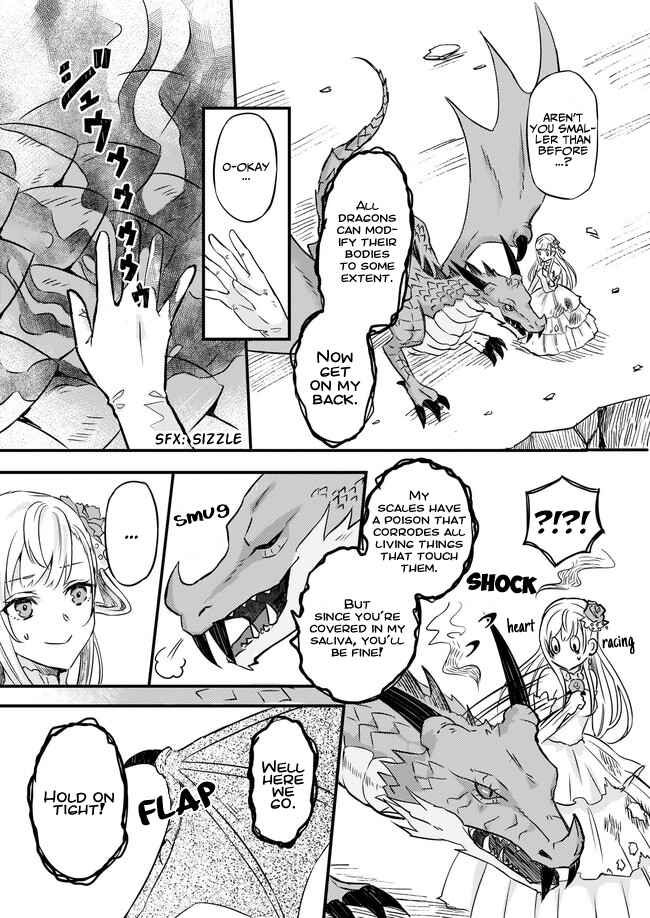 Page 13 Chapter 2 Imouto ni Konyakusha o Yuzure to Iwaremashita: Saikyou no Ryuu ni Kiniirarete Masaka no Oukoku Nottori?