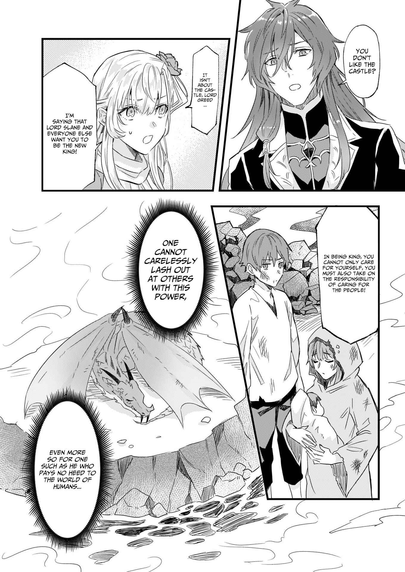 Page 18 Chapter 9 Imouto ni Konyakusha o Yuzure to Iwaremashita: Saikyou no Ryuu ni Kiniirarete Masaka no Oukoku Nottori?