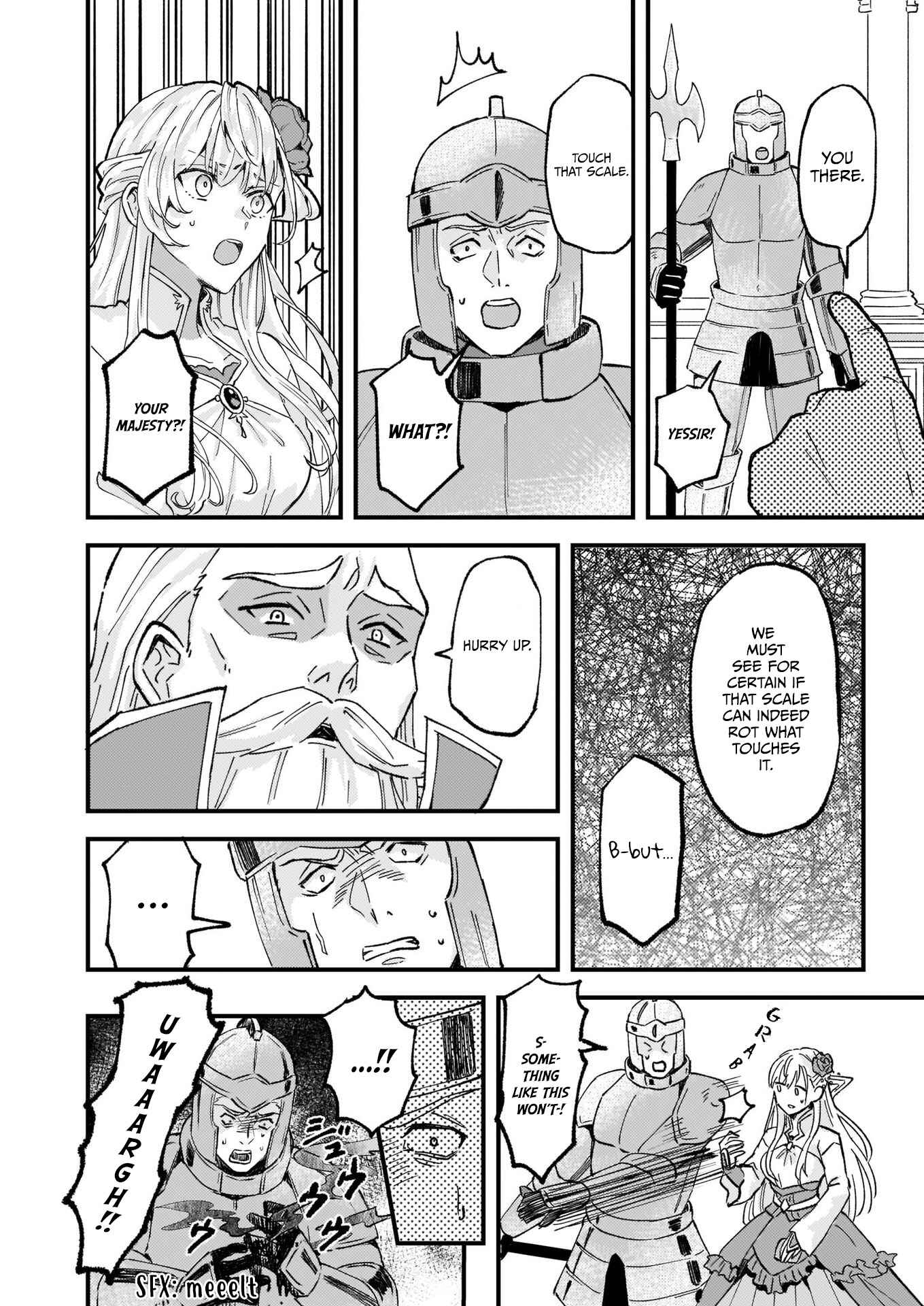 Page 7 Chapter 13 Imouto ni Konyakusha o Yuzure to Iwaremashita: Saikyou no Ryuu ni Kiniirarete Masaka no Oukoku Nottori?